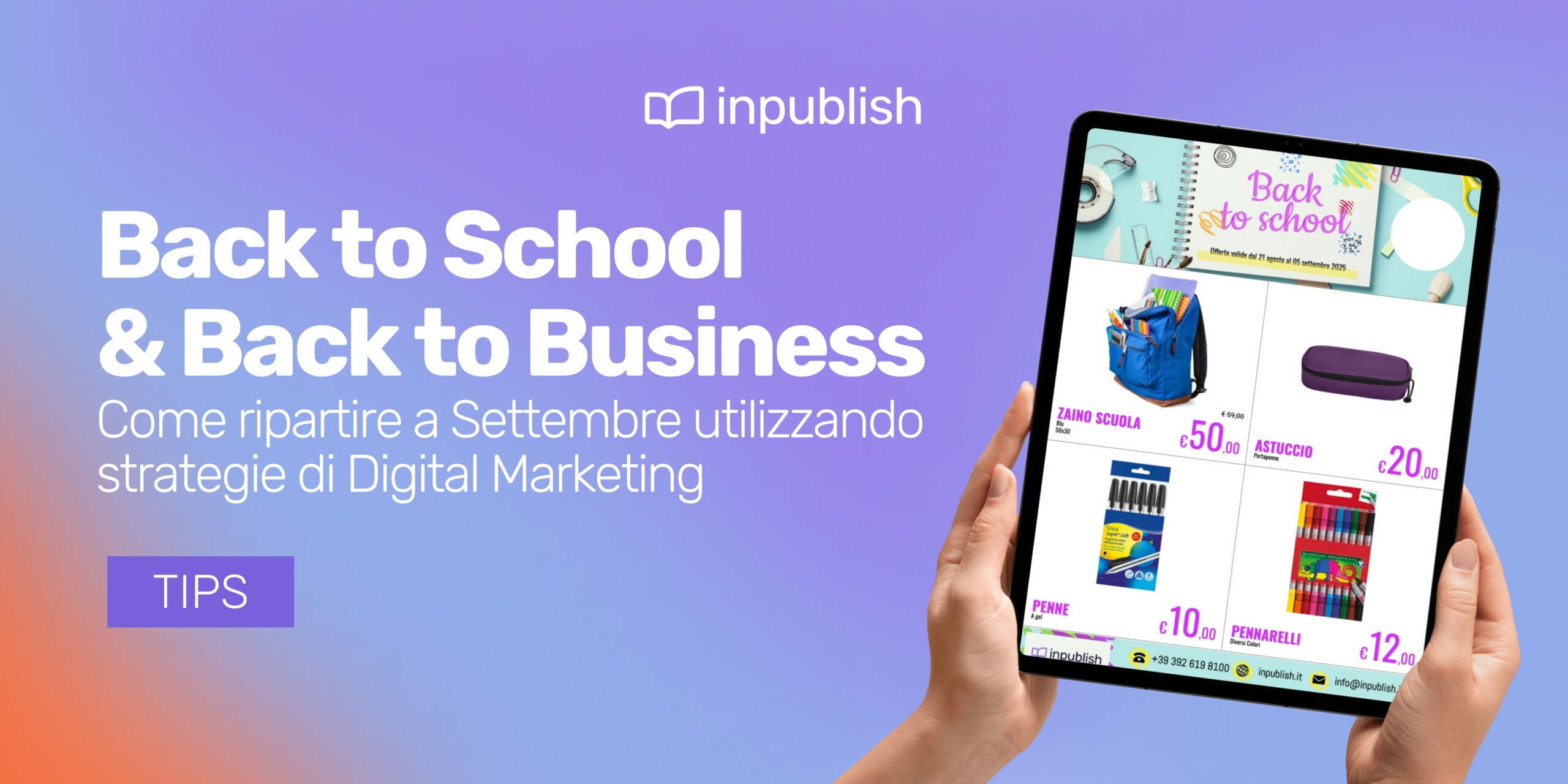 Come ripartire a Settembre utilizzando strategie di Digital Marketing