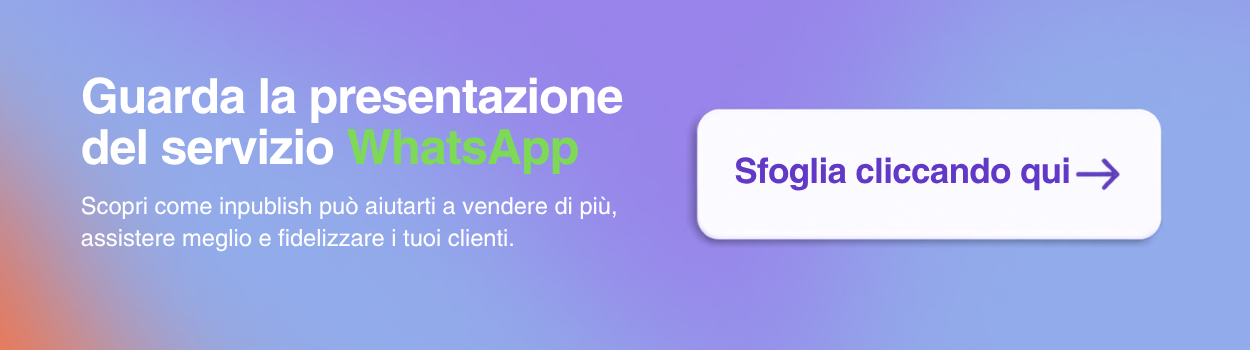 Presentazione Servizio Whatsapp