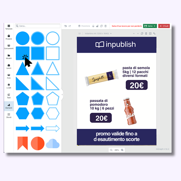Gestisci i livelli degli elementi