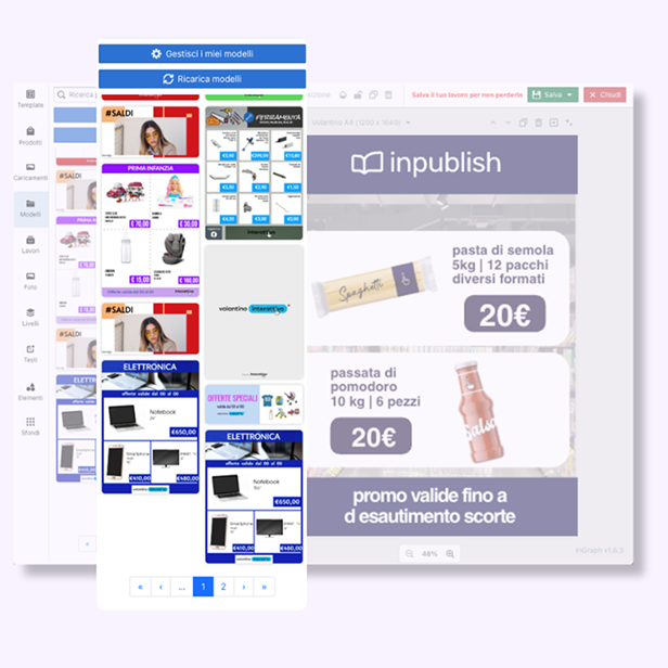 Riprendi i tuoi lavori precedenti