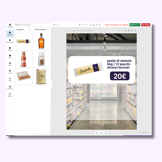 Aggiungi i tuoi prodotti