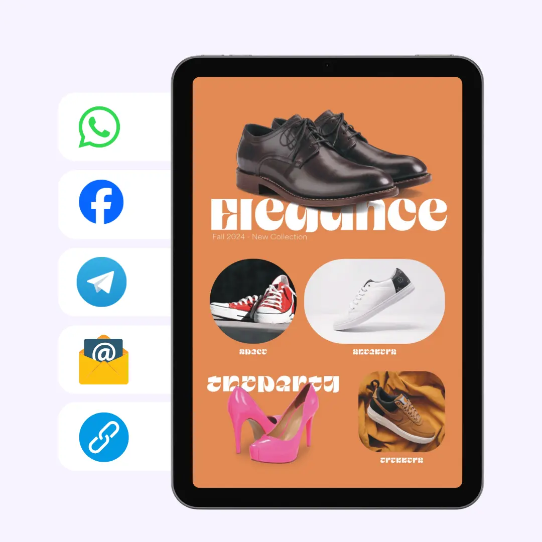 Pubblica e condividi su tutti i canali con un click