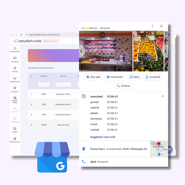 Integrazione con Google My Business