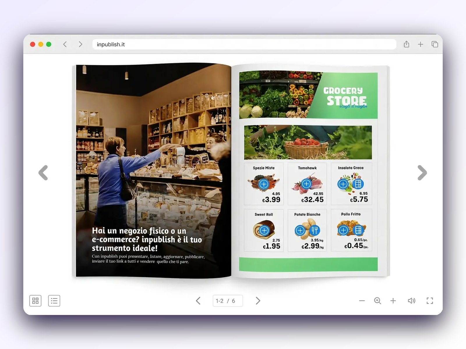 inpublish — Digital flyers
